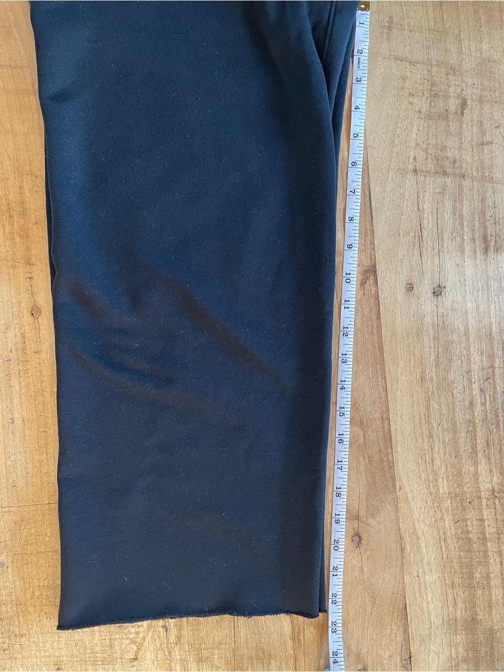 Frank & Eileen Black Wide-Leg Cropped Pants in Size Small - Picture 6 of 6